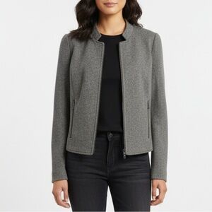 LOFT Elegant Gray Outerwear